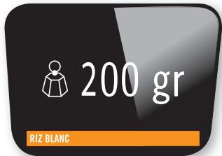 MOULINEX COOKEO CE701100 - recette ingrédients riz blanc - 8