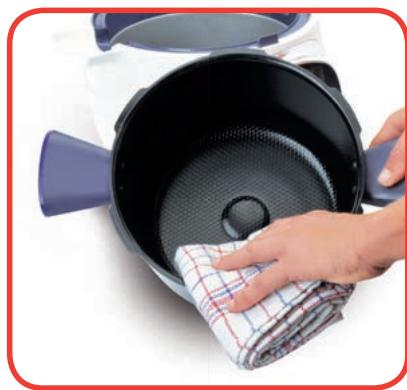 MOULINEX COOKEO CE701100 - POUR ACCÉDER À LA BILLE DE DÉCOMPRESSION : - 16