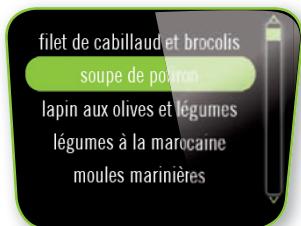 MOULINEX COOKEO CE701100 - menu favoris - 10