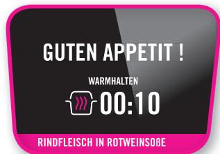 GUTEN APPETIT ! WARMHALTEN 00:10 RINDFLEISCH IN ROTWEINSÖRE