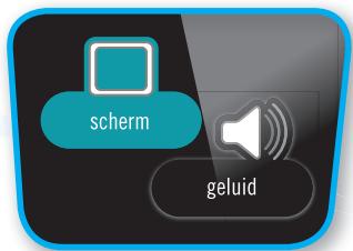 scherm geluid