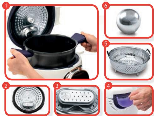 MOULINEX COOKEO USB CE702100 - 3