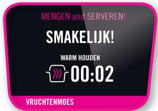 MENGEN and SERVEREN! SMAKELIJK! WARM HOUDEN 00:02 VRUCHTENMOES