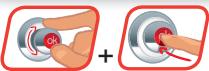 MOULINEX COOKEO USB CE702100 - menu on /off - 9