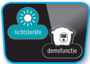 lichtsterkte demofunctie
