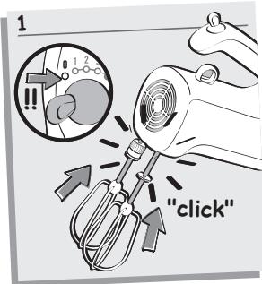 1 "click"
