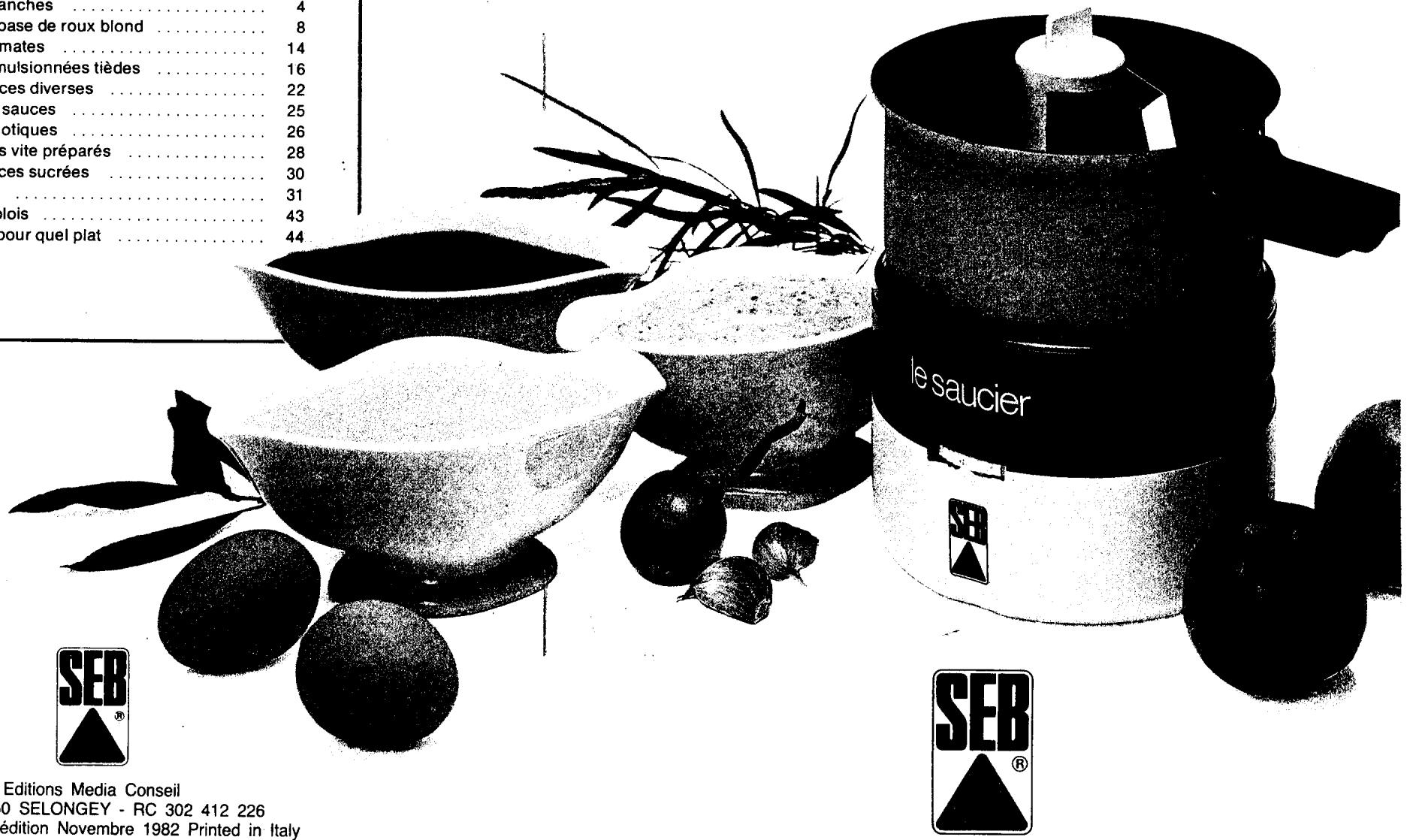 SEB 8360 LE SAUCIER - 1