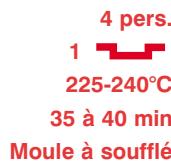 SEB 5287 MAXI FOUR GRIL TOURNEBROCHE 18 L - Soufflé au fromage - 1