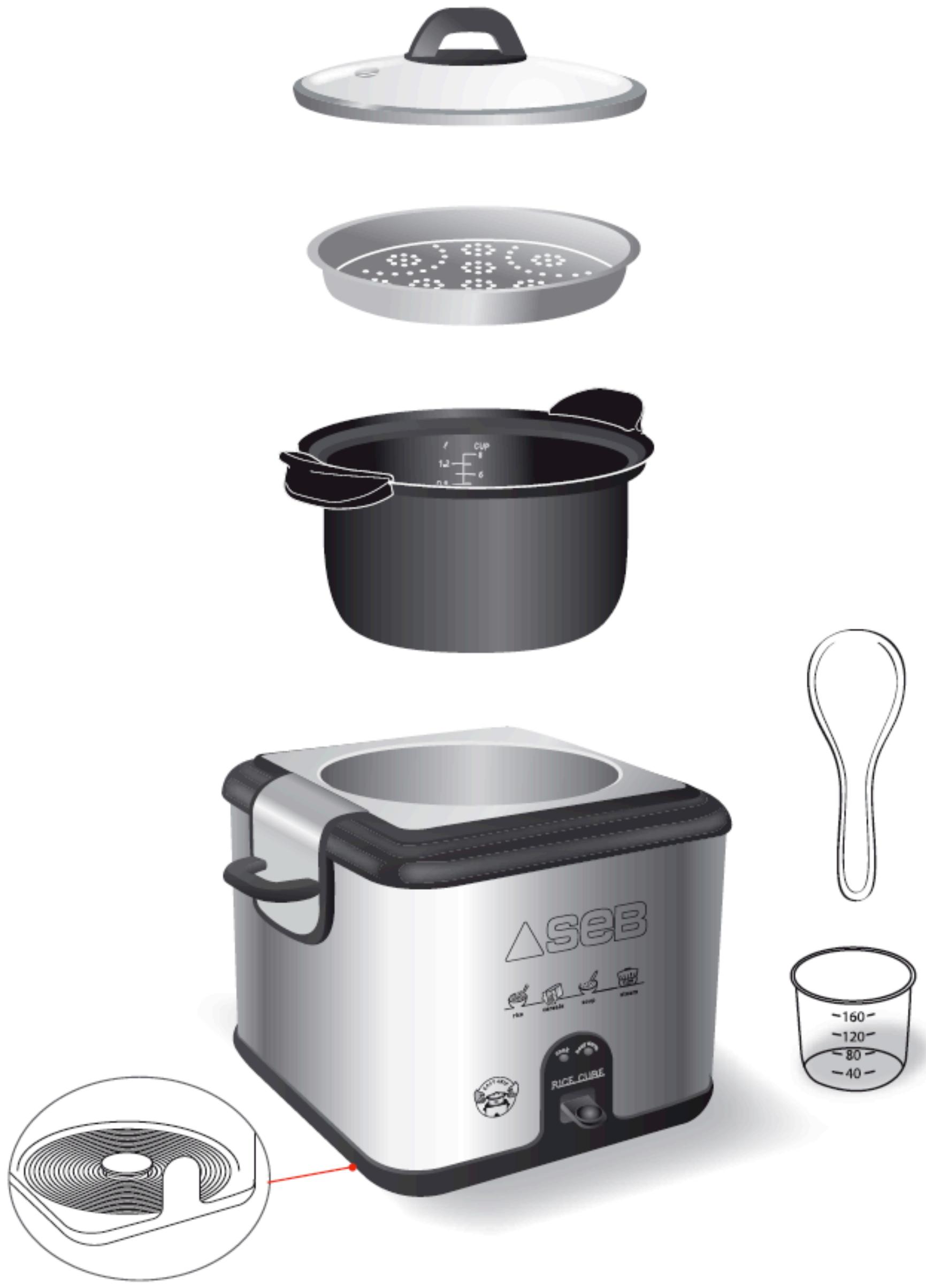 SEB RICE CUBE - SEB® - 2