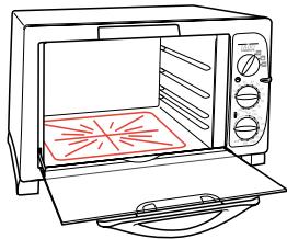 SEB TOURNE BROCHE 18L - Ne forcez jamais pour manipuler la résistance de grill. - 2