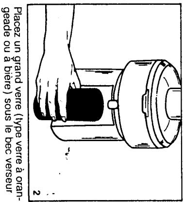 SEB CENTRIGUGEUSE PRESSE AGRUMES 8310 - Utilisation en fonction centrifugeuse - 2