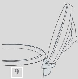 SEB 3681 - Mettre en place le réservoir à condensats aimanté - Fig. 6 - 3