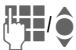 SIEMENS CT70 - Affichage/recherche d'une entrée - 2