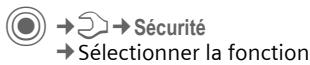 SIEMENS CT70 - Sécurité - 1