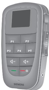 SIEMENS TEK - Utilisation de la télécommande. - 5