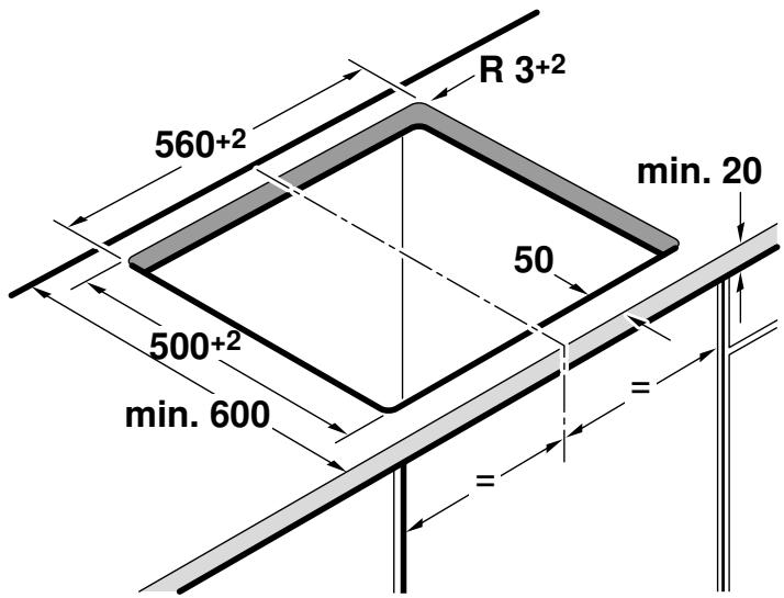 SIEMENS EA645GF11C - Meubel voorbereiden - 1