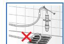 SIEMENS WVH28420EU - Écolement dans un tuyau en plastique avec manchon en caoutchou ou dans un avaloir d'égout : - 4