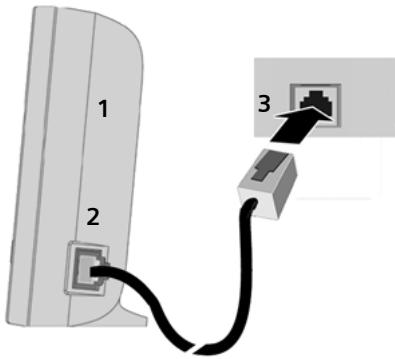 SIEMENS ATON CL700 IP - Connexion de la base au routeur - 1