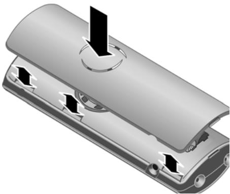 SIEMENS ATON CL700 IP - Fermeture du couvercle de la batterie - 1