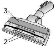 SIEMENS VS08G - String remover (1/2) and polishing attachment (3) - 2