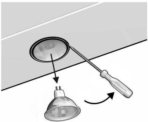 SIEMENS LC457CA60/01 - Cambio delle lampade - 1