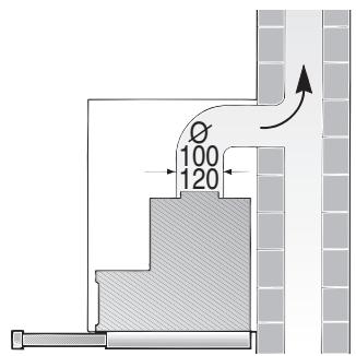 SIEMENS LI23031/03 - INSTALLATION INSTRUCTIONS - Funcioncimiento con evacuación del aire al exterior - 2