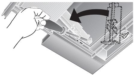 SIEMENS LI23031/03 - INSTALLATION INSTRUCTIONS - Para retener los olores durante elfuncionamento de la campanaextractora con evacuacion del aire alinterior (recirculacion del aire): - 1
