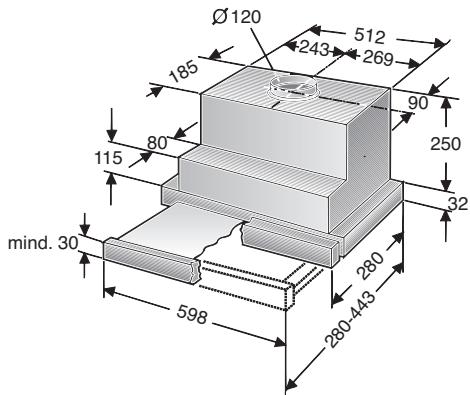SIEMENS LI23031/03 - INSTALLATION INSTRUCTIONS - Abluft nach oben: - 2