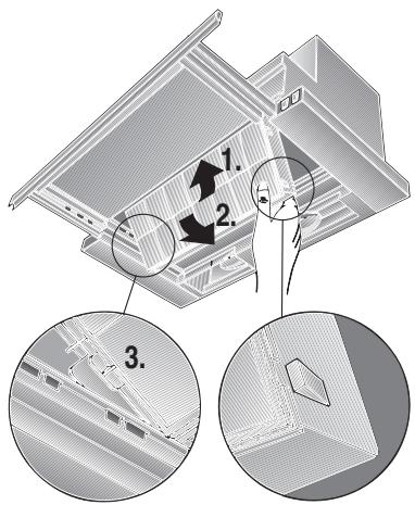 SIEMENS LI23031/03 - INSTALLATION INSTRUCTIONS - Per fissare gli odori nel funzionamento a ricircolo d'aria. - 2
