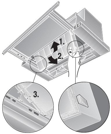 SIEMENS LI23031/03 - INSTALLATION INSTRUCTIONS - Voor het binden van de geurstoffen bij gebruik als recirculatiekap. - 2