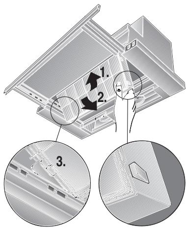 SIEMENS LI23031/04  - INSTALLATION INSTRUCTIONS - Per fissare gli odori nel funzionamento a ricircolo d'aria. - 2