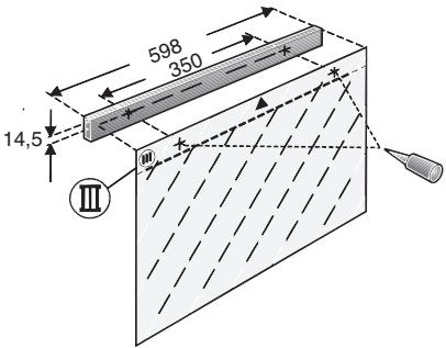 SIEMENS LI23031/04  - INSTALLATION INSTRUCTIONS - Einbau einer Griffleiste: - 1