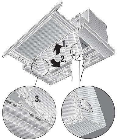 SIEMENS LI23031/04  - INSTALLATION INSTRUCTIONS - For filtering odours during circulating-air mode. - 2