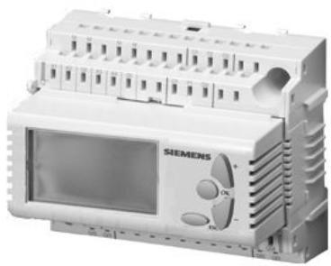 SIEMENS CASCADE - Régulation de température de soufflage constante (batterie chaude à eau) - 1