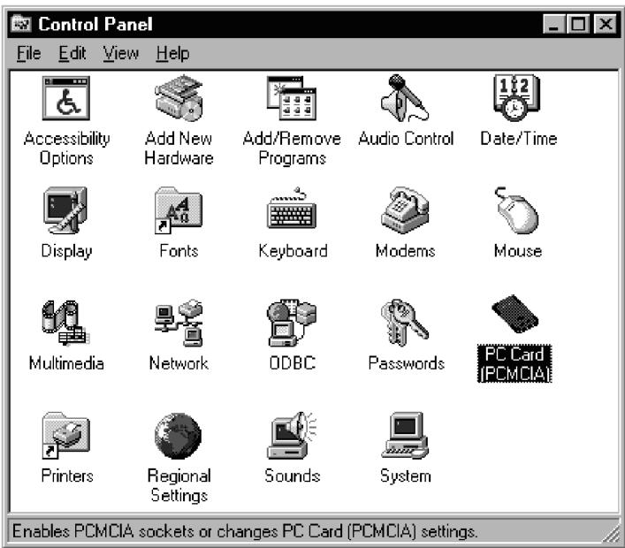 LG CRN-8240E - Etape 1: assurez-vous que le logement PCMCIA est reconnu par le système. - 1