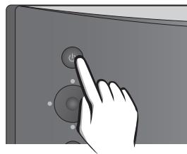 LG F7000S-PN - Brancher le cordon d'alimentation / mettre l'appareil sous ou hors tension - 2