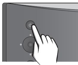 LG F8400N-PN - Brancher le cordon secteur / mettre sur marche ou arrêt - 2