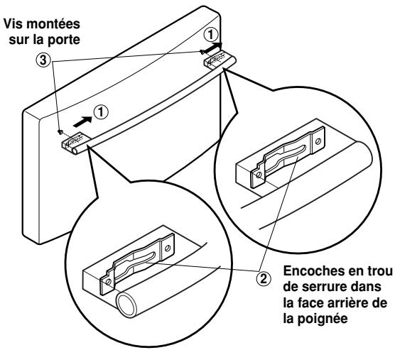 LG GR-F218ULJA - Enlever la poignée du tiroir du congélateur - 1