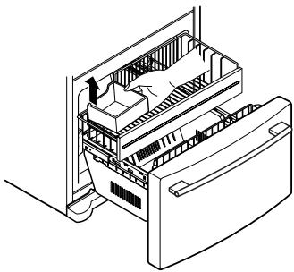 LG GR-F218ULJA - Compartiment congélateur BAC à GLACE - 2