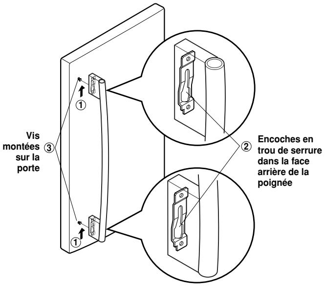 LG GR-F218ULJA - Enlever la poignée du réfrigérateur - 1
