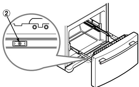 LG GR-F218ULJA - Extraction du tiroir détachable - 3