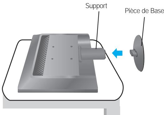LG W2234S-SN - Installation du socle - 2