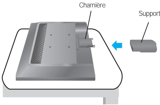LG W2234S-SN - Installation du socle - 1