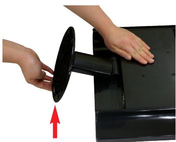 LG W2234S-SN - Démontez le socle - 3