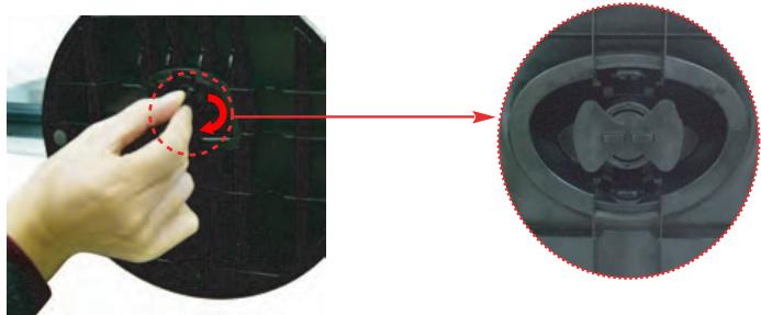 LG W2353V - Démontez le socle - 3