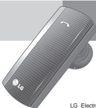 LG HBM-210 - Guide de l'utilisateur de l'oreillette mono BLUETOOTH® HBM-210 - 1