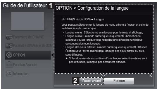 LG 42LM3450 - Utilisation du GUIDE de l'utilisateur - 2