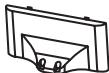 LG 42LM3450 - Stand Body / Stand Base - 1