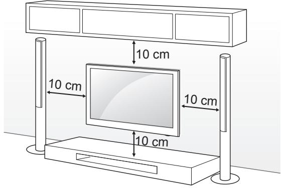 LG 42LM3450 - Mounting on a wall - 1