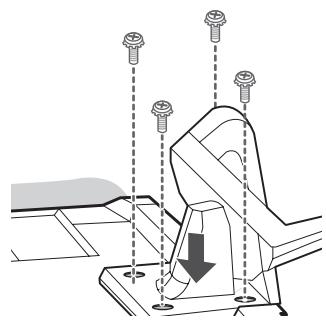 LG 42LM3450 - Attaching the stand - 4